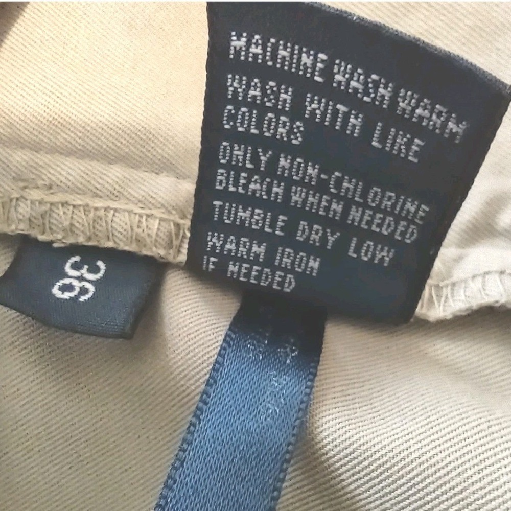Polo By Ralph Lauren Shorts Men's Size 36 Tan 5 Pocket 9 Inch Inseam  Belt Loops - Picture 7 of 10